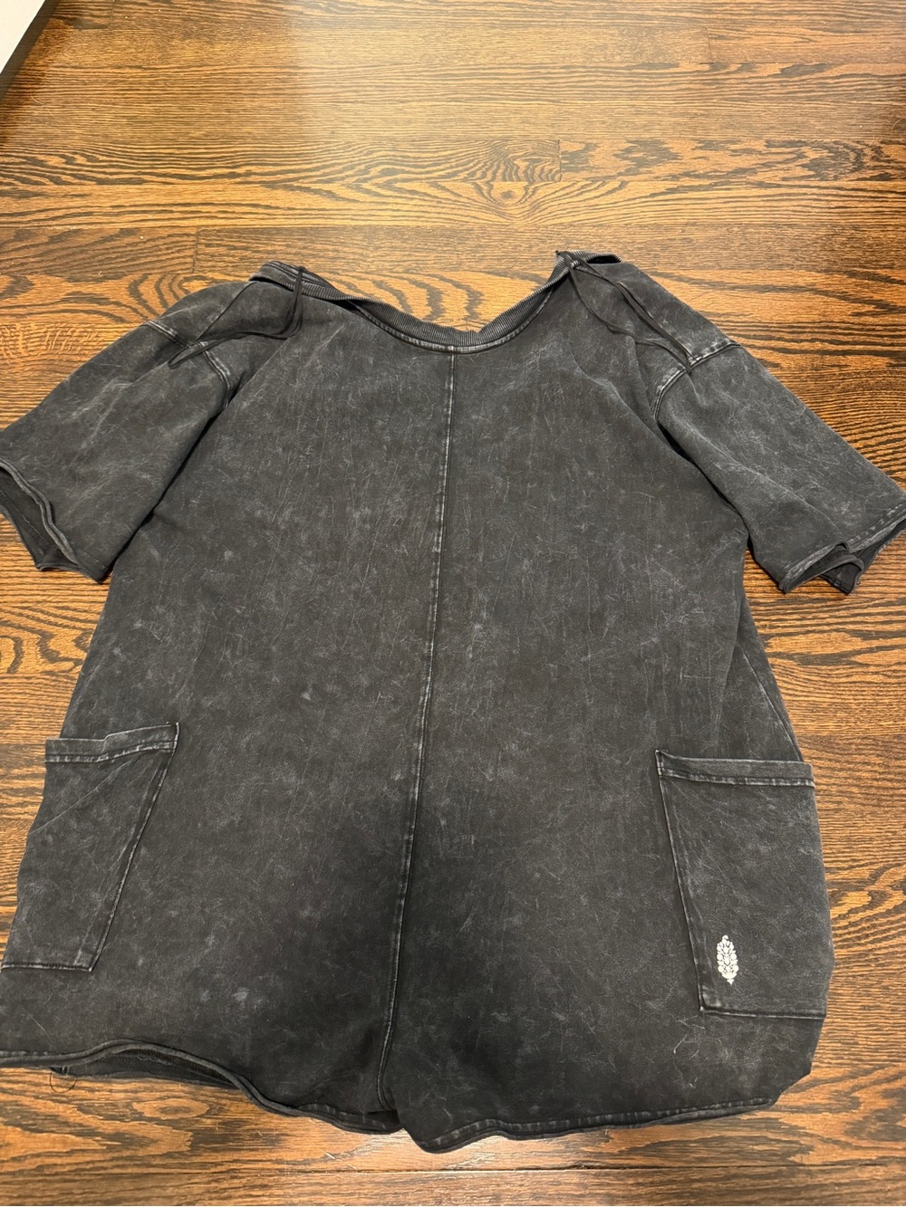 FP movement Washed Black reversible romper size small - Picture 2 of 2